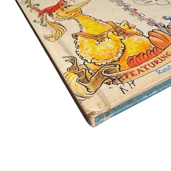 Sesame Street ABC Storybook Hardcover Vintage 1974 Illustrated Children Reading - Picture 5 of 12